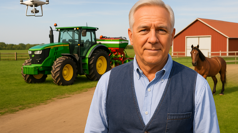Aldo Vendramin mostra como a integração digital conecta agricultura e pecuária em fazendas inteligentes.