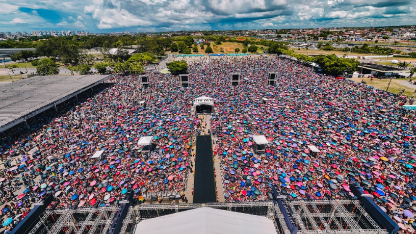 Com excelência operacional, a Non Stop viabilizou o megaevento do Bispo Bruno Leonardo para mais de 100 mil fiéis em Salvador. (Divulgação Equipe Bispo Bruno Leonardo)